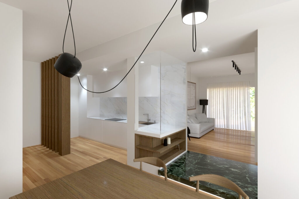 Fusco - Progetto di ristrutturazione e frazionamento by Investico